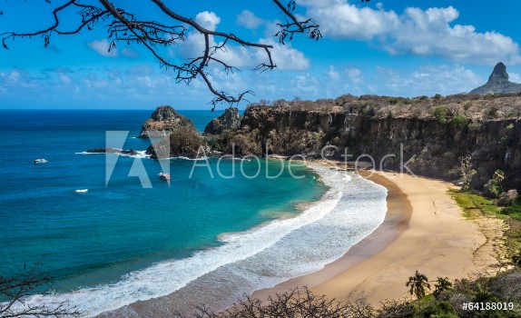 Picture of Sancho Bay Beach in Fernando de Noronha